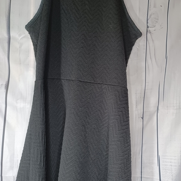 Mossimo Black Halter Textured  Dress - Picture 6 of 11